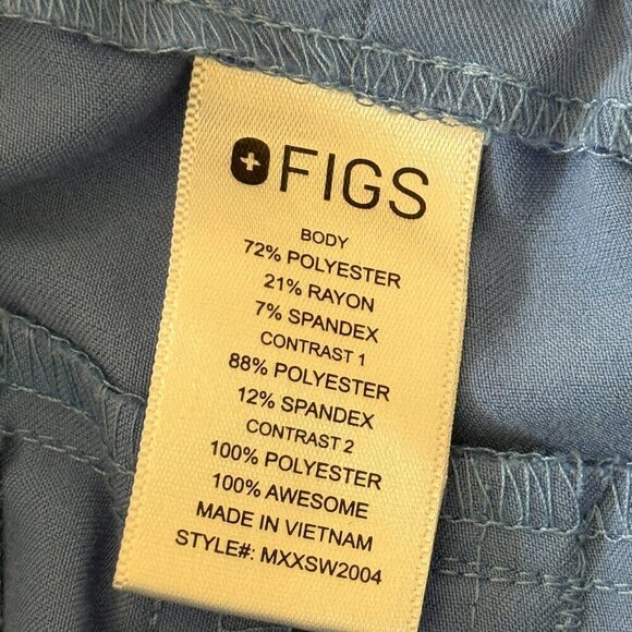 Figs Technical Tansen Jogger Scrub Pants Men M Set of 2 Ciel Blue MXXSW2004 - Picture 6 of 7